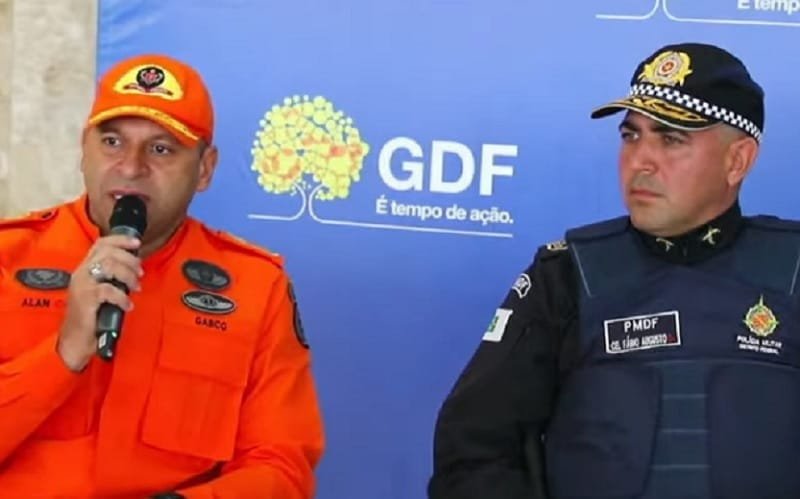 Comandantes Corpo de Bombeiros e Polícia Militar Misto Brasília