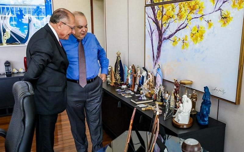 Ibaneis Rocha e Geraldo Alckmin Misto Brasília