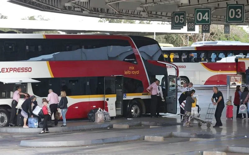 Ônibus terminal rodoviário de Brasília DF Misto Brasília