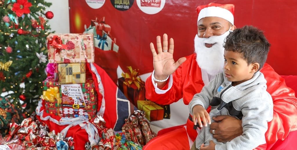 Papai Noel Recanto das Emas DF Misto Brasília