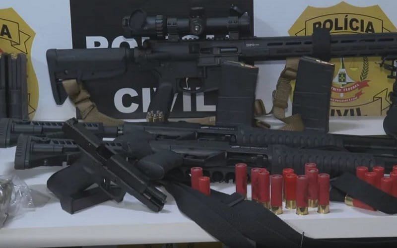 Terrorismo Armas bolsonarista Misto Brasília