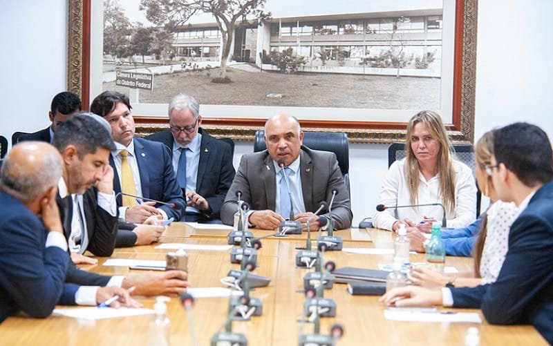 Celina Leão reunião com deputados