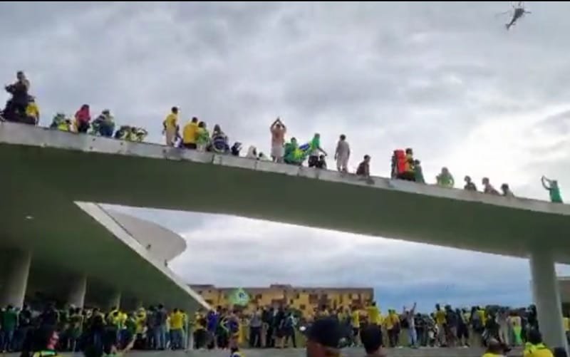 Invasão Congresso Nacional Misto Brasília