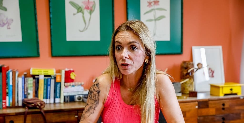 Aline De Pieri é a atual diretora do Jardim Botânico de Brasília, local que preserva o Cerrado e tem opções de lazer/Lúcio Bernardo Jr/Agência Brasília