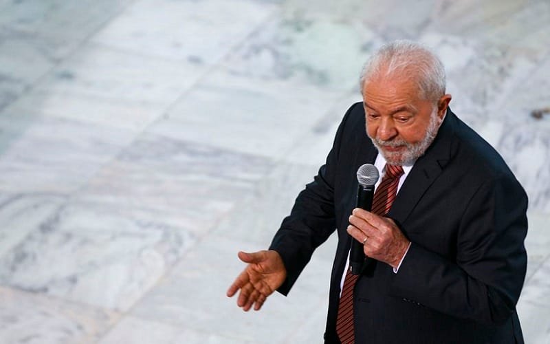 Lula da Silva presidente da Repúblico Misto Brasília