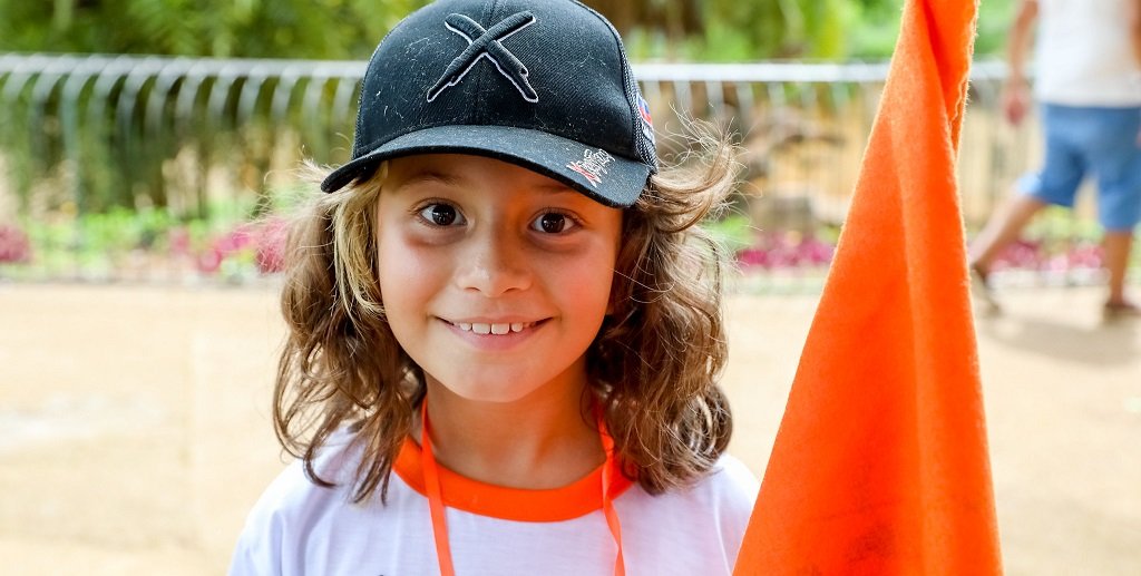 Ana Martins Mollo  participa da “colônia de feras” da Fundação Zoológico de Brasília que une educação e lazer/Paulo H. Carvalho/Agência Brasília