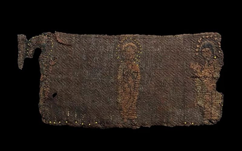 Antiga imagem de Jesus encontrada em assentamento medieval