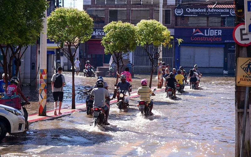 Chuvas intensas na maior parte do país