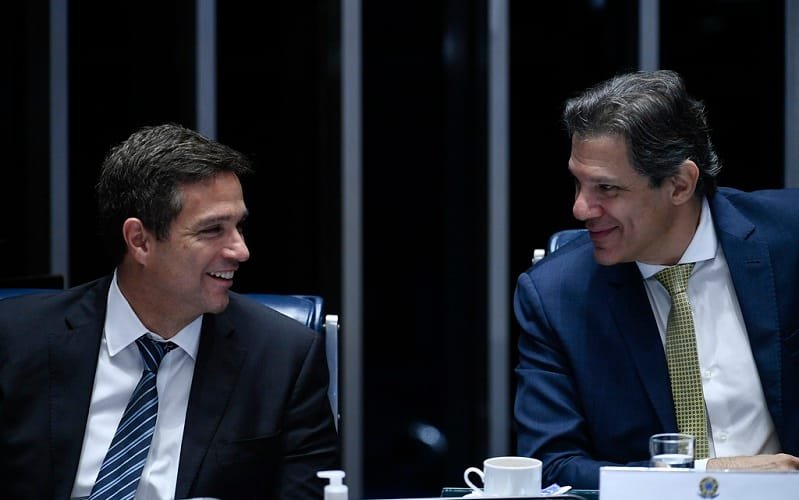 Roberto Campos e Fernando Haddad Senado Misto Brasília