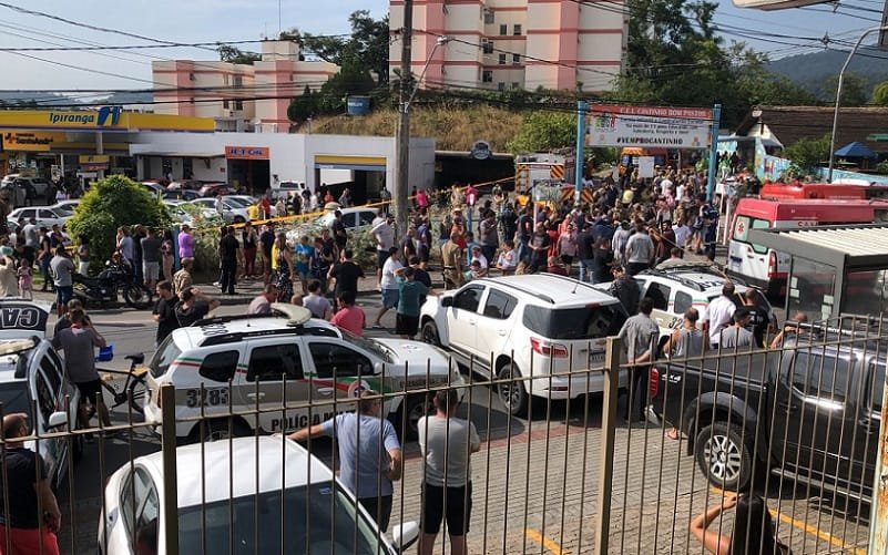 Creche ataque Blumenau Misto Brasília