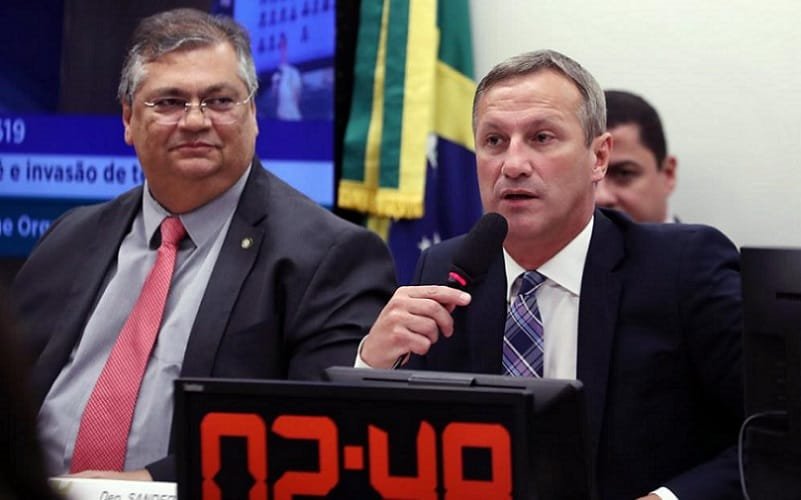 Flávio Dino e o deputado Sanderson Câmara Misto Brasília