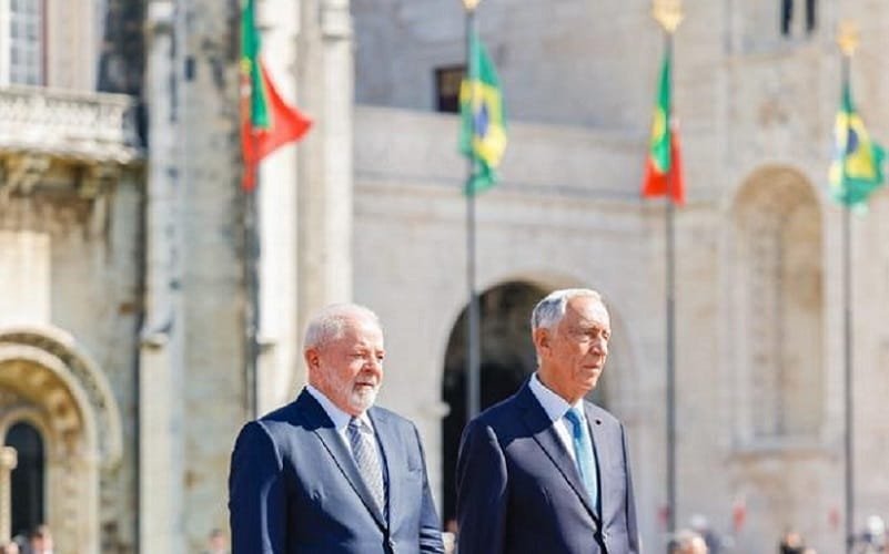 Lula da Silva visita Portugal Misto Brasília