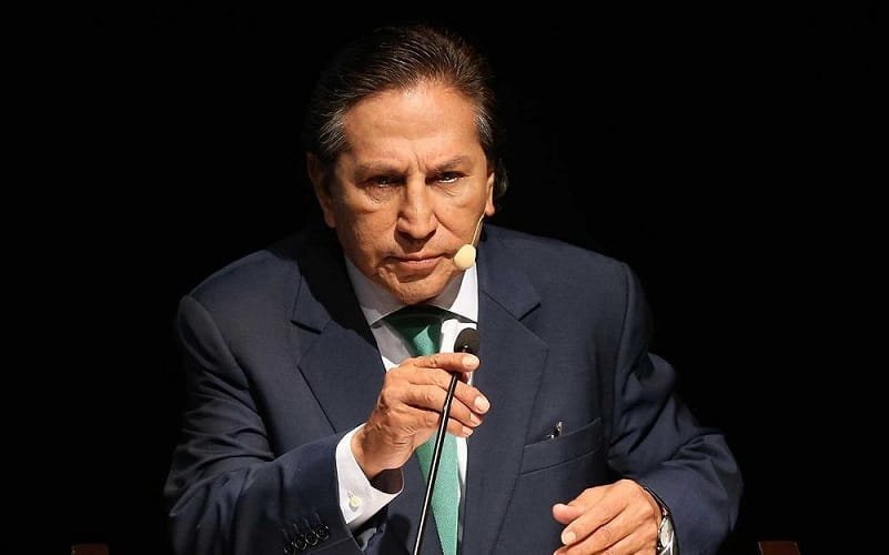 Ex-presidente peruano Alejandro Toledo isto Brasília