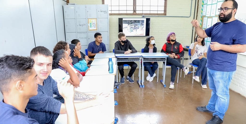 Sala de aula professor Ícaro Fonseca Taguatinga Misto Brasília