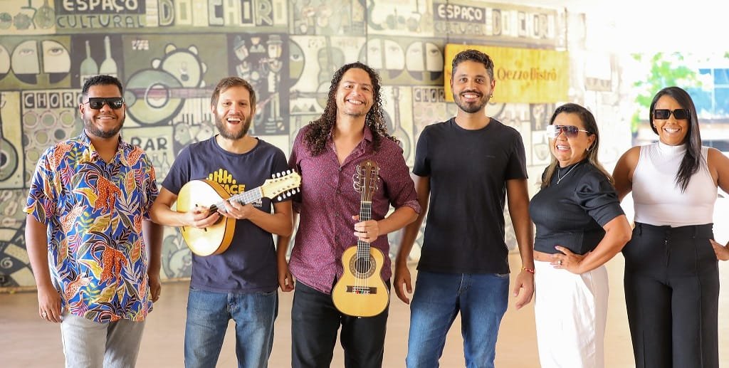 Dudu 7 Cordas, Victor e Márcio Marinho, Henrique Neto, Greice Lira e Juliane Costa, novas protagonistas do samba/Joel Rodrigues/Agência Brasília