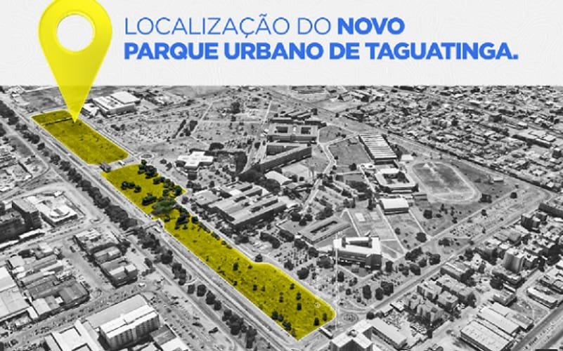 Parque Urbano de Taguatinga DF Misto Brasília