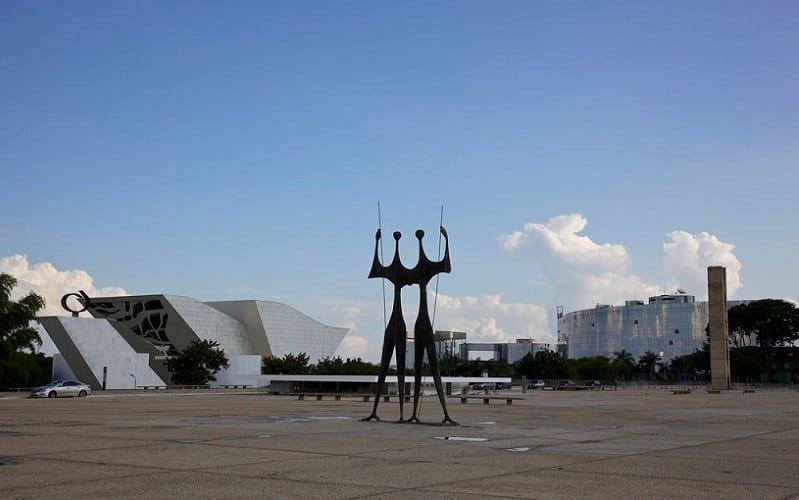 Praça dos Três Poderes Brasília Misto Brasília