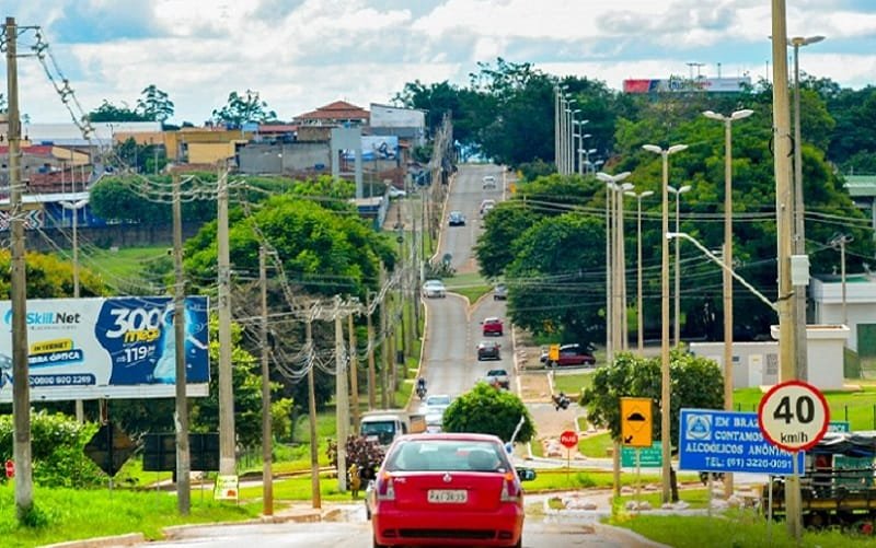 Desvios para ônibus que passam pela BR-080, em Brazlândia