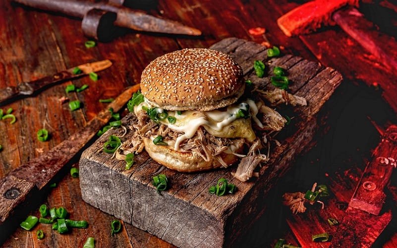 Comida sanduíche Porks – Porco & Chope Misto Brasília