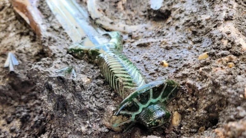 Descoberta espada de bronze de 3 mil anos na Alemanha