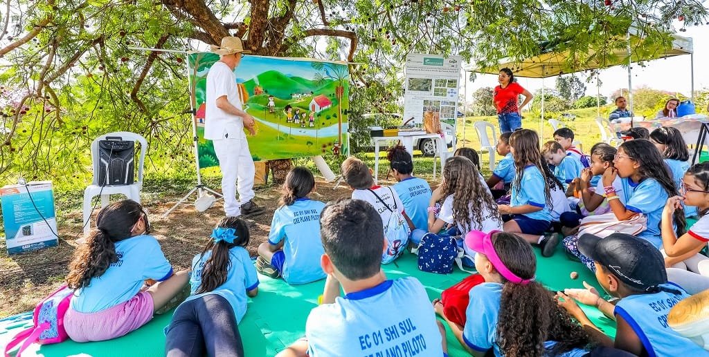 Estudantes educação ambiental DF Misto Brasília