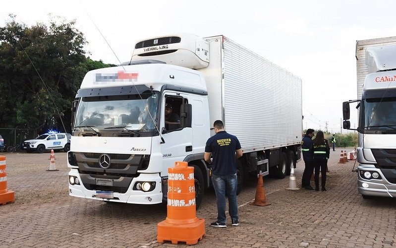 Secretaria da Fazenda DF fiscalização de cargas Misto Brasília