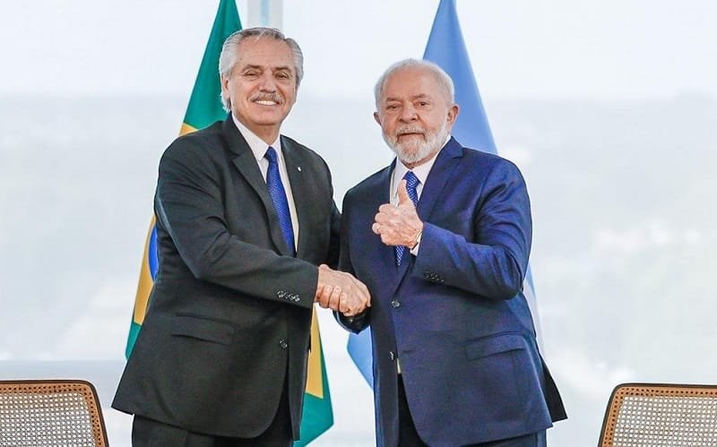 Lula da Silva e Alberto Fernandez DF Misto Brasília