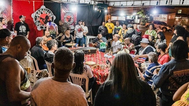 Nove anos do Sarau Voz e Alma com festa na Praça da Bíblia
