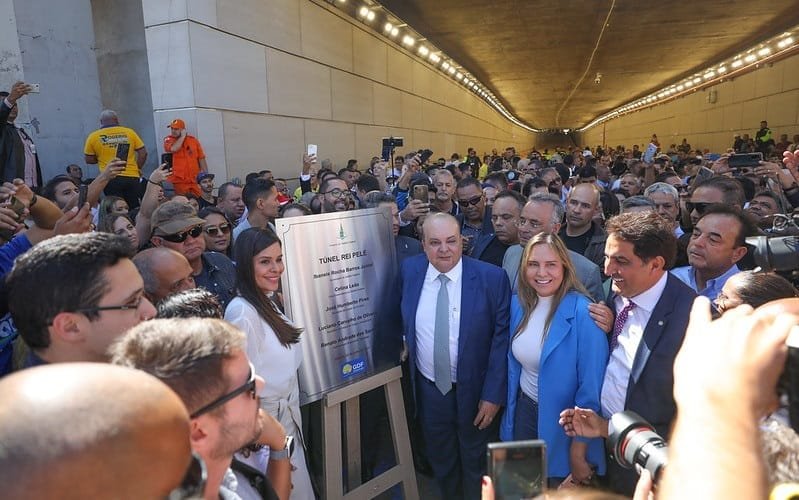 Túnel de Taguatinga é inaugurado após três anos em construção
