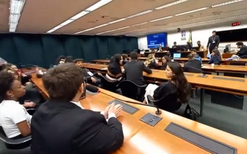 Câmara Projeto Politeia estudantes parlamentares Misto Brasília