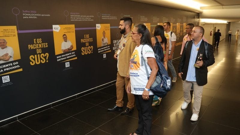 Exposição no Congresso vai alertar sobre o Mieloma Múltiplo