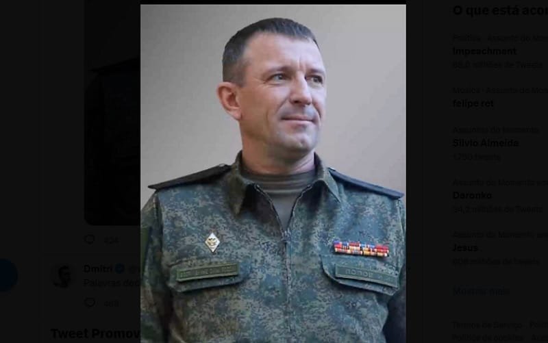 Ivan Popov general russo guerra na Ucrânia Misto Brasília