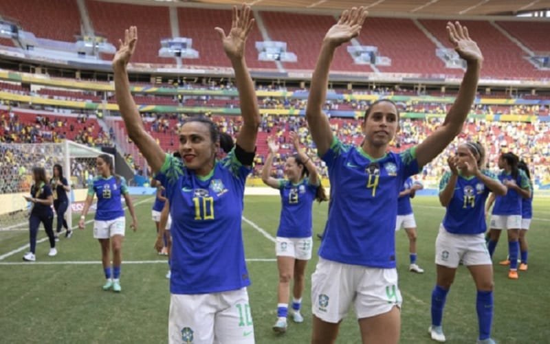 Seleção brasileira feminina Marta e companhia Misto Brasília