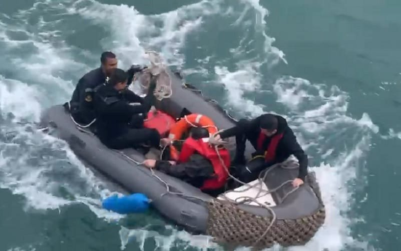 Marinha do Brasil resgate de argentino Misto Brasília