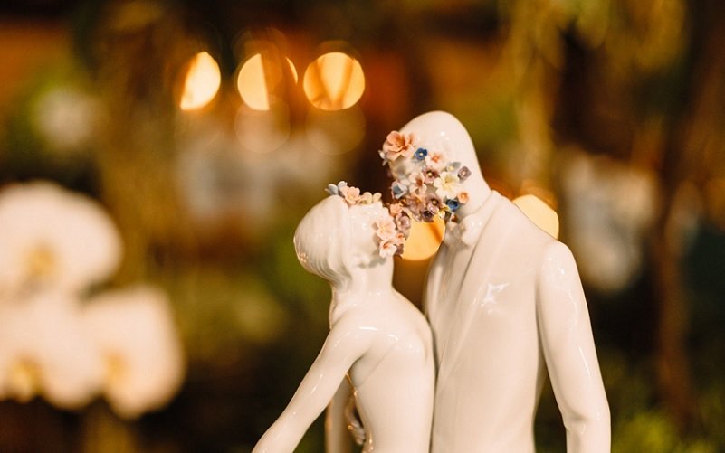 Casamento cerimônia boneco Misto Brasília