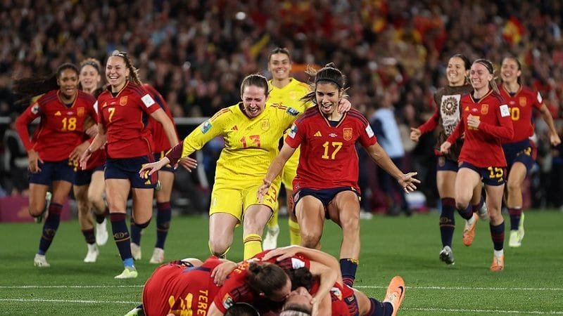 Espanha conquista a Copa do Mundo na Austrália