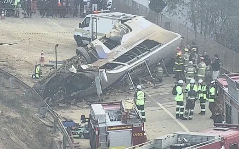 Acidente ônibus Corinthias Grande Belo Horizonte Misto Brasília