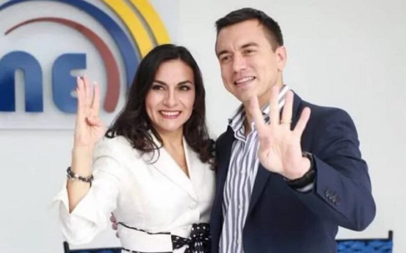 Equador Luisa González-Andrés Araúz e Daniel Noboa-Verónica Abad Misto Brasília