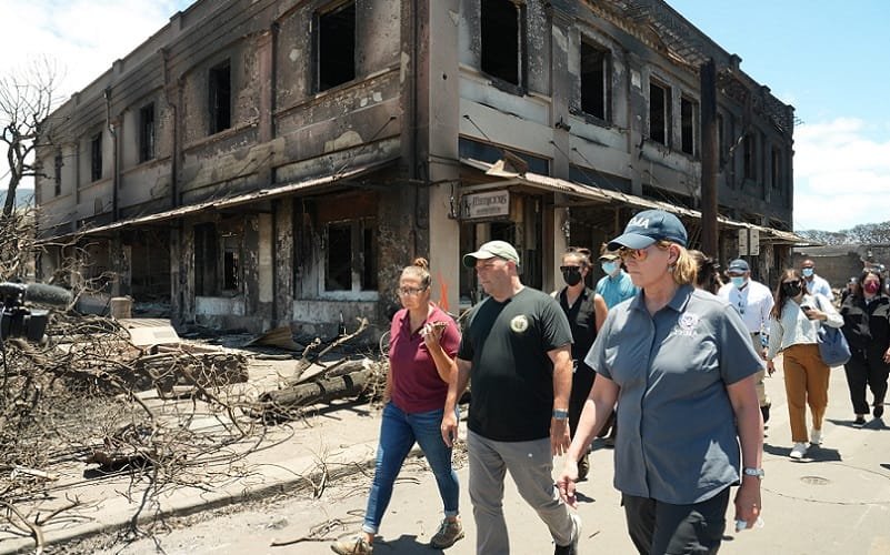 Havai incêndio florestal tragédia Misto Brasília