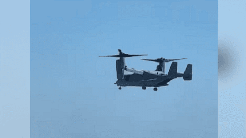 Helicóptero militar dos Estados Unidos caiu com 20 fuzileiros