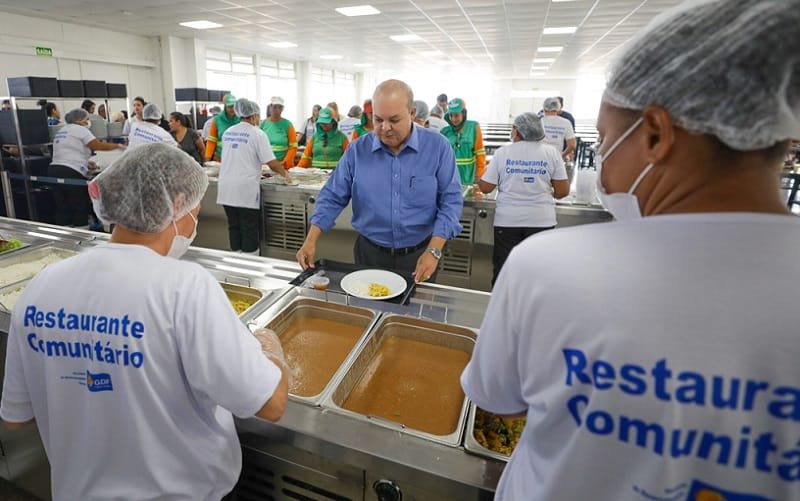 Ibaneis Rocha DF restaurante comunitário Misto Brasília