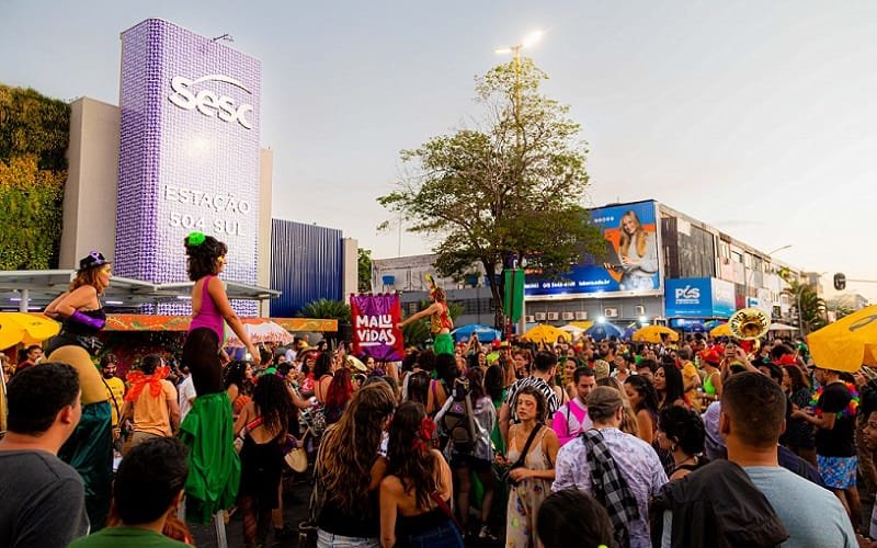 Lazer atividades W3 Sul Sesc Misto Brasília