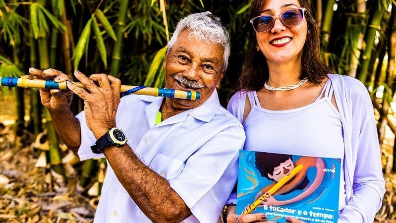 Livro faz uma narrativa ficcional em homenagem ao Mestre Zé do Pife