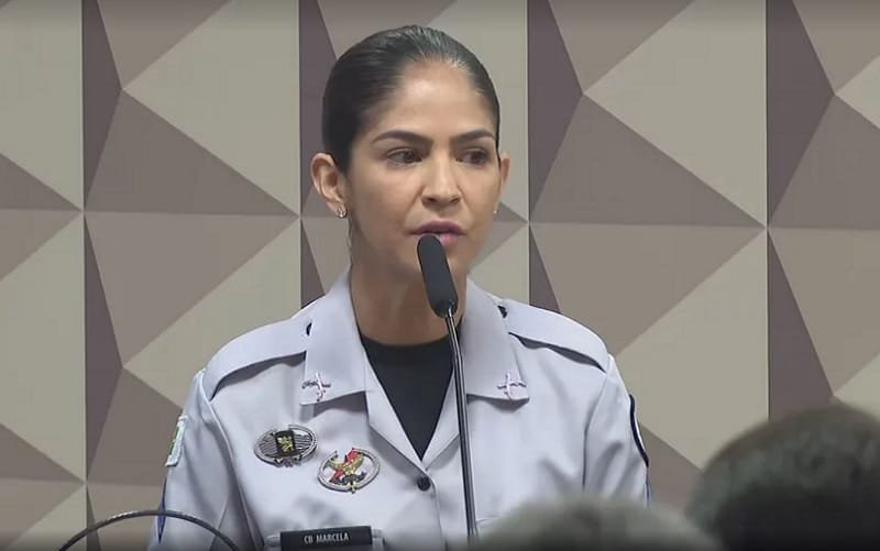 Cabo Marcela Pinno CPI dos Atos Antidemocráticos Misto Brasília