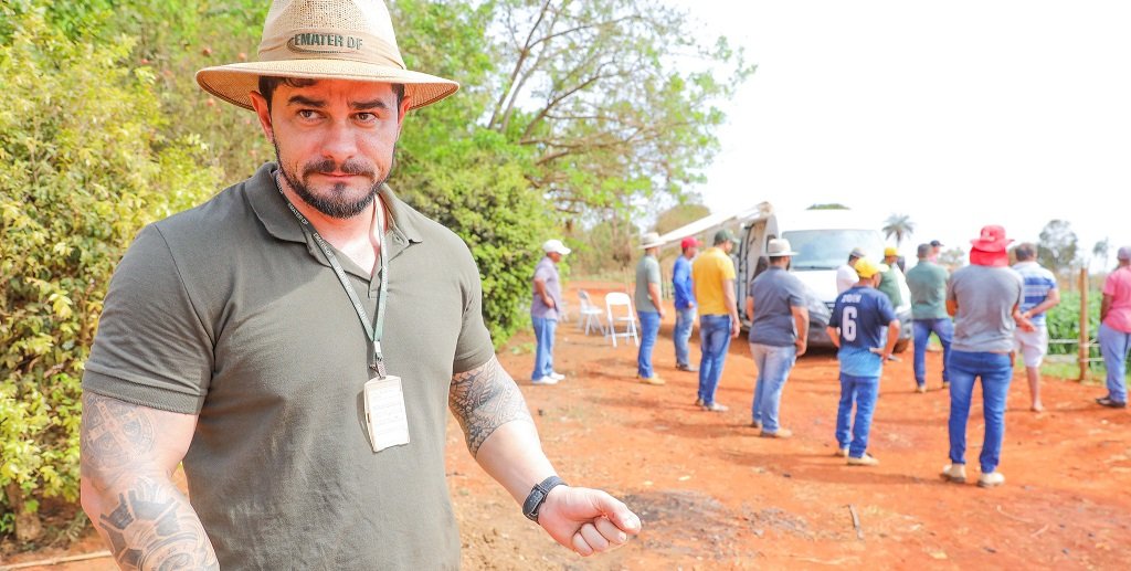 Agricultura extensionista Aureliano Dantas Misto Brasília