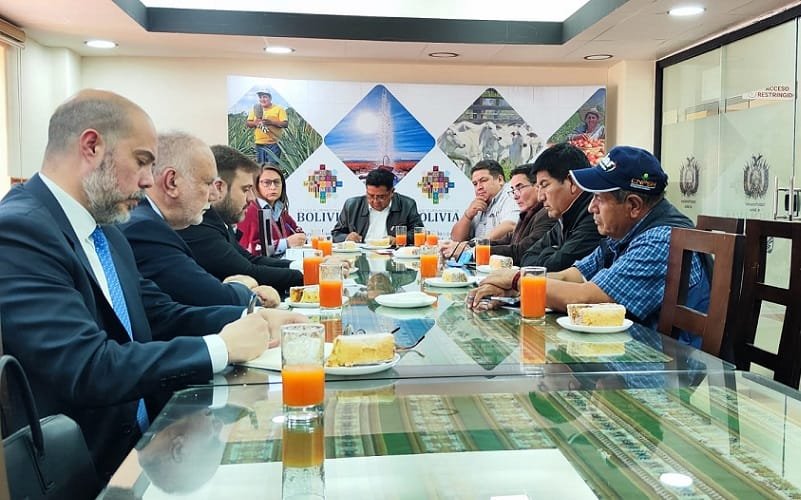 Brasil e Bolívia acordo do fertilizante Misto Brasília