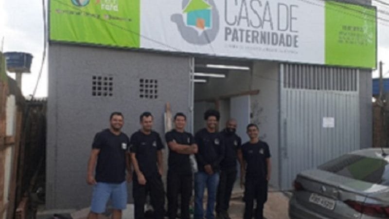 Casa da Paternidade tem nova sede na Estrutural construída por doações