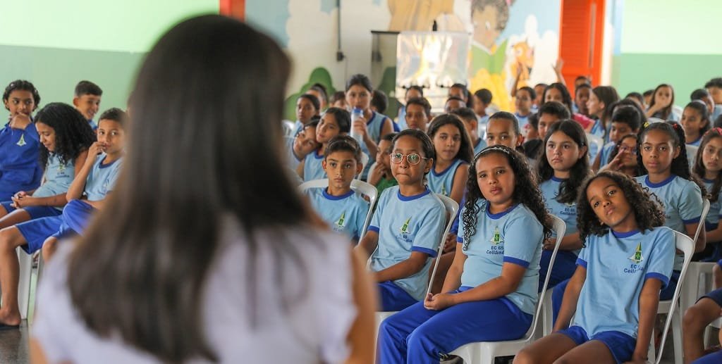 Estudante palestra Misto Brasília