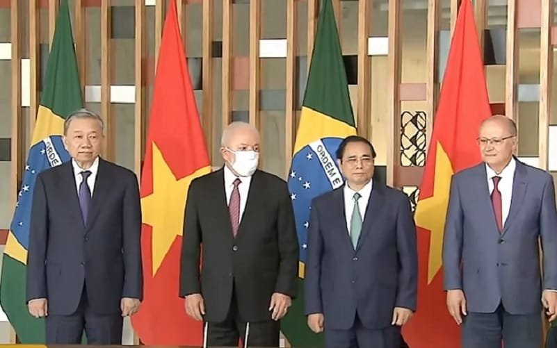 Lula e Geraldo Alckmin primeiro-ministro Vietnam Misto Brasília