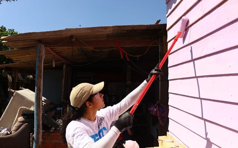 Moradia reforma ONG Sobradinho DF Misto Brasília